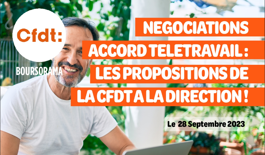 NEGOCIATION TELETRAVAIL