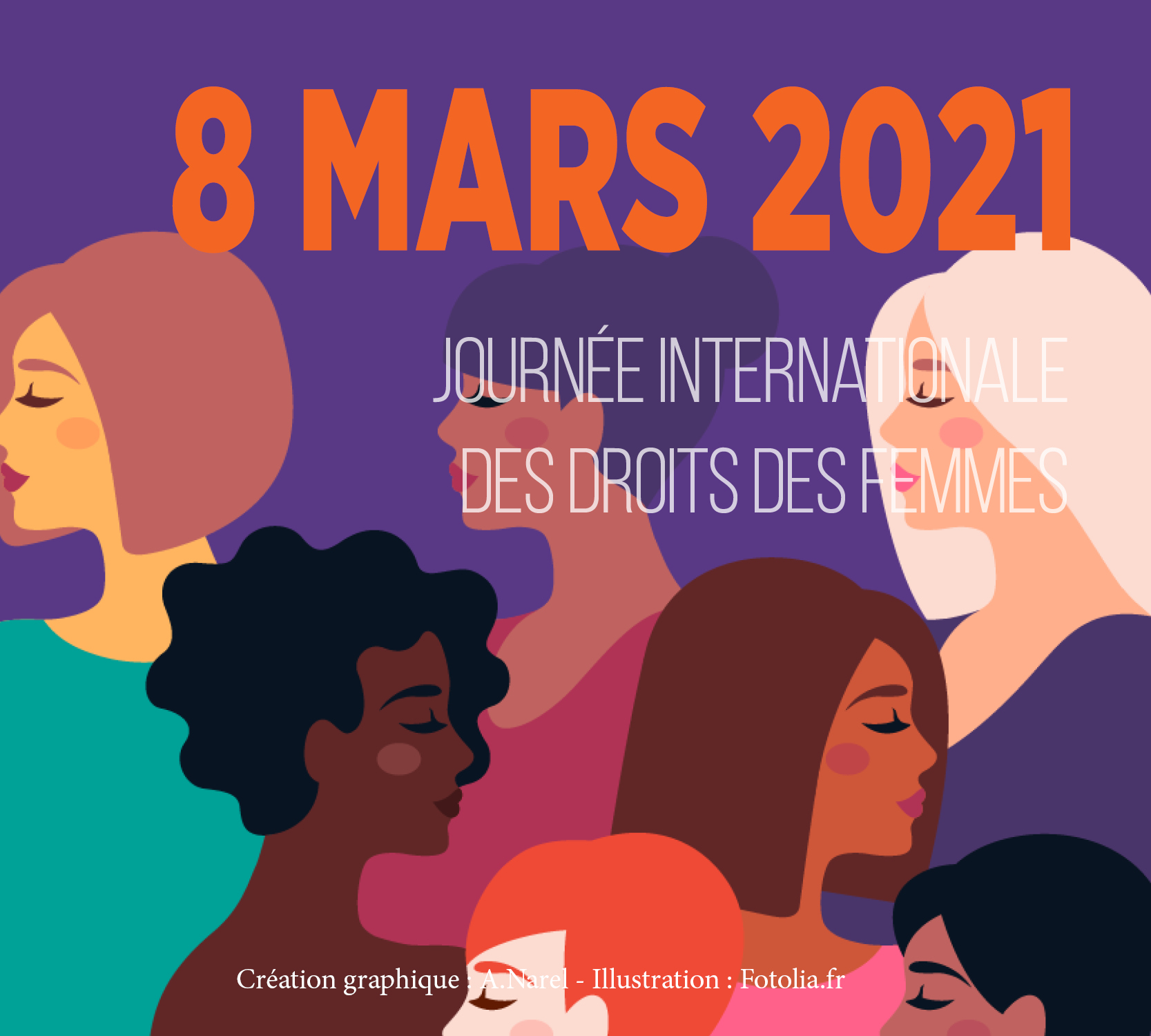 Affiche A3 - Droits des femmes